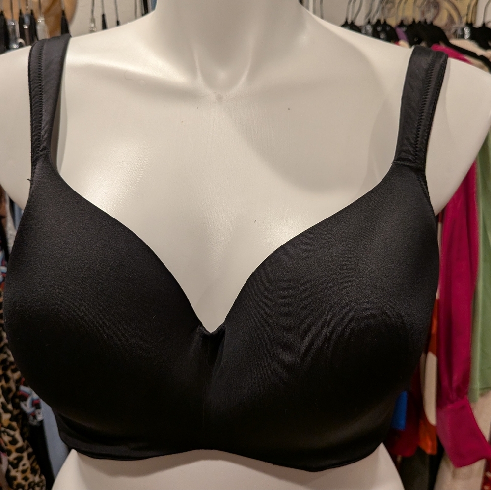 Soma Elegant Black Full Coverage Bra - 40DD